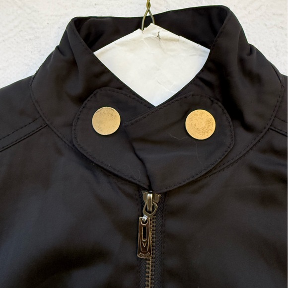 Forever 21 Black Moto  Jacket Y2K sizeM - Picture 6 of 9